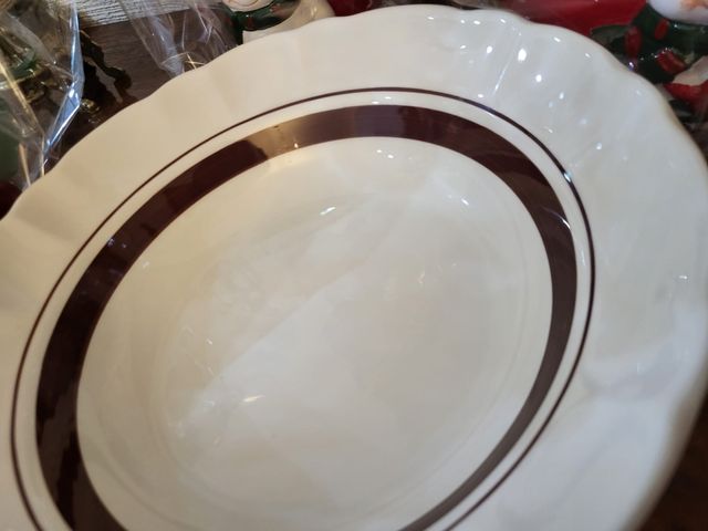 Zuppiera ceramica vintage Gallo,nuova