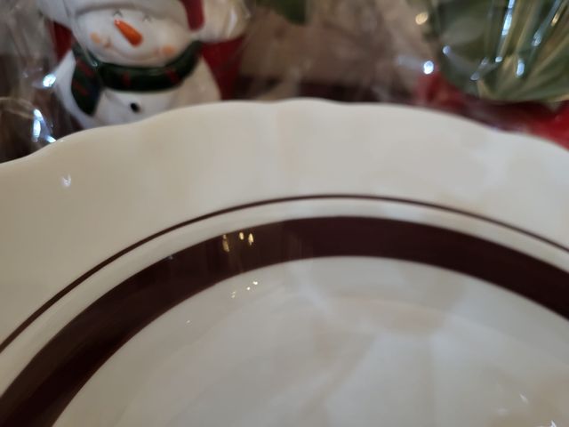 Zuppiera ceramica vintage Gallo,nuova