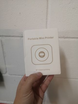 Mini impresora termica fotos nueva