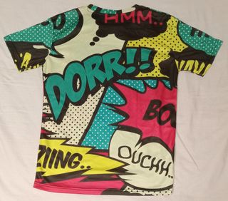 Camiseta cómic/pop art, S