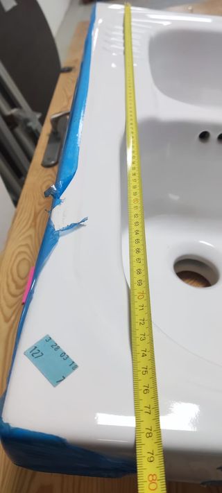 lavabo dos senos roca