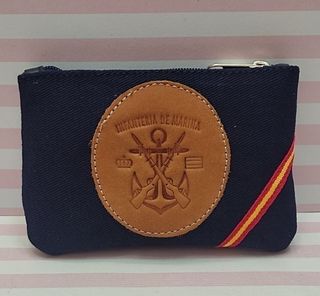 NOVEDAD! MONEDERO LONA/PIEL INFANTERÍA DE MARINA