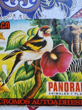 Cromos animales y plantas 