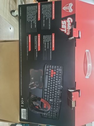 Gaming Set Tastiera Mouse Cuffie 
