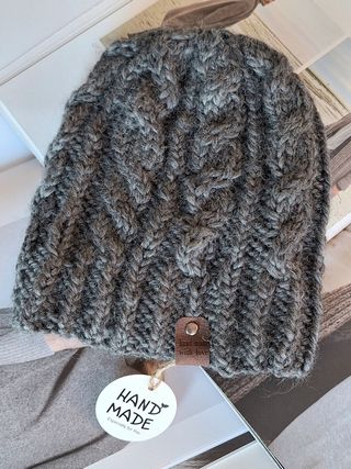 Berretto lana da uomo fatto a mano