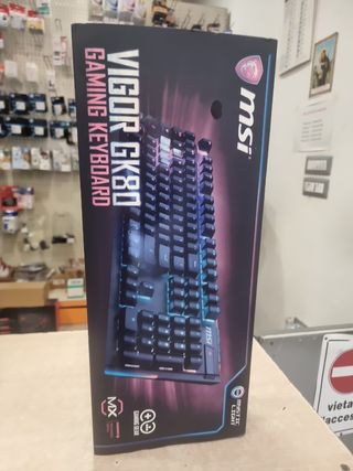 Gaming Keybord Msi Vigore gk80 