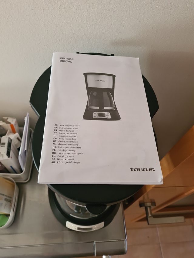 Cafetera vintage Taurus