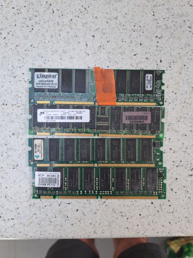 Ram PC 168 pin 133 mhz 512