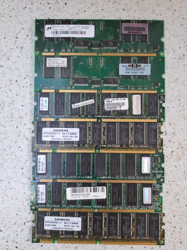 Ram PC 168 pin 133 mhz 512
