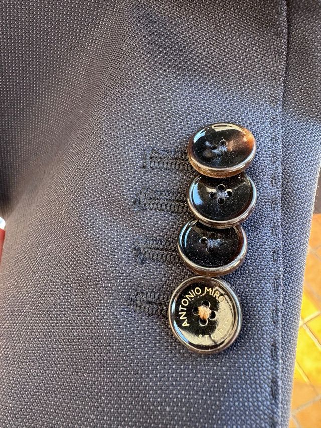 Traje dos piezas lana