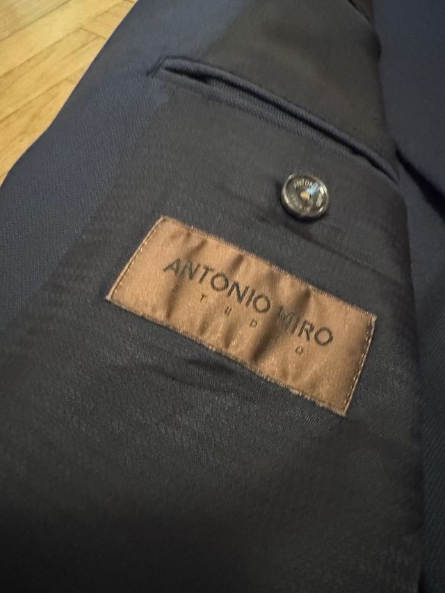 Traje dos piezas lana