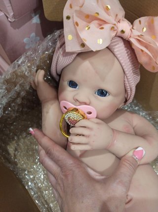 Reborn silicona 50 cm niña