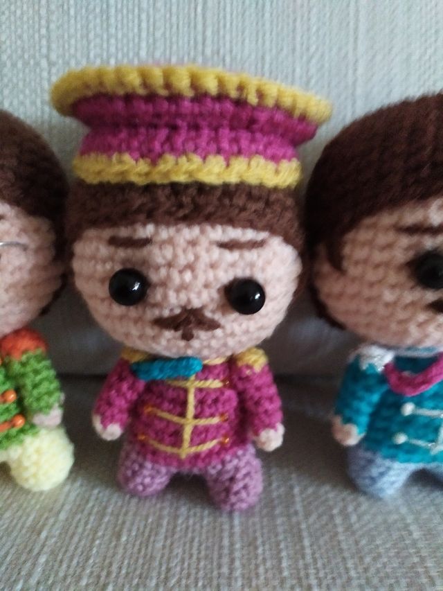 Beatles amigurumi.