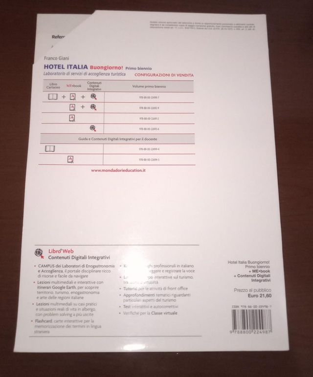 Hotel Italia Buongiorno! 1 biennio