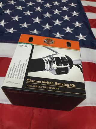 Cover pulsanti cromato Harley Davidson