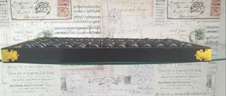 Antiguo Ábaco China Huanghuali Lotus Flower