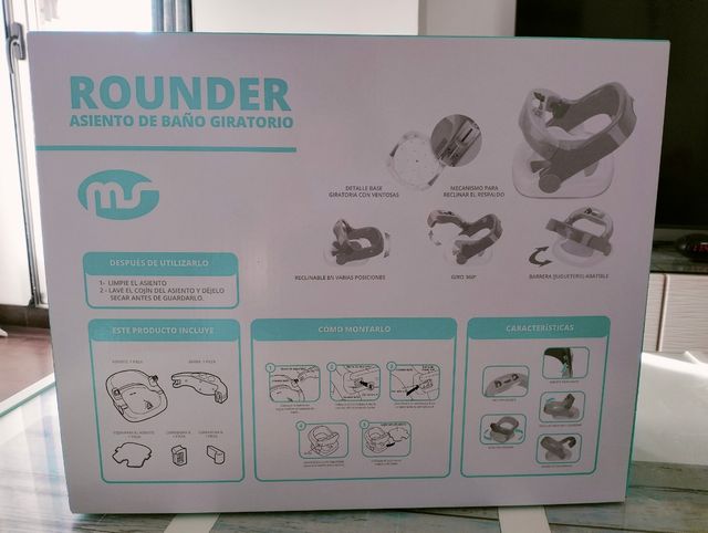 Asiento de baño infantil