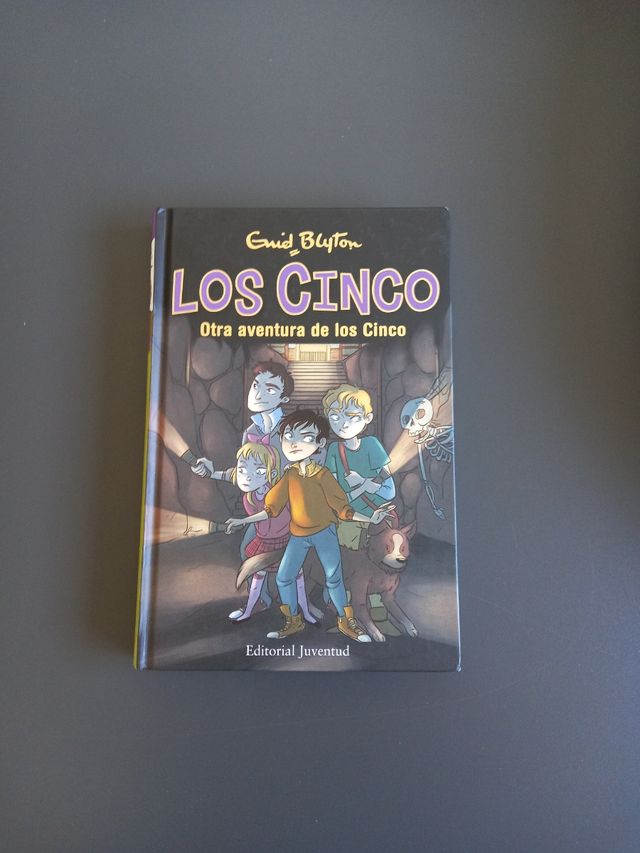 Colección libros LOS CINCO 1, 2, 3