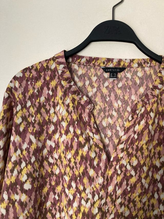 Camiseta con manga al codo