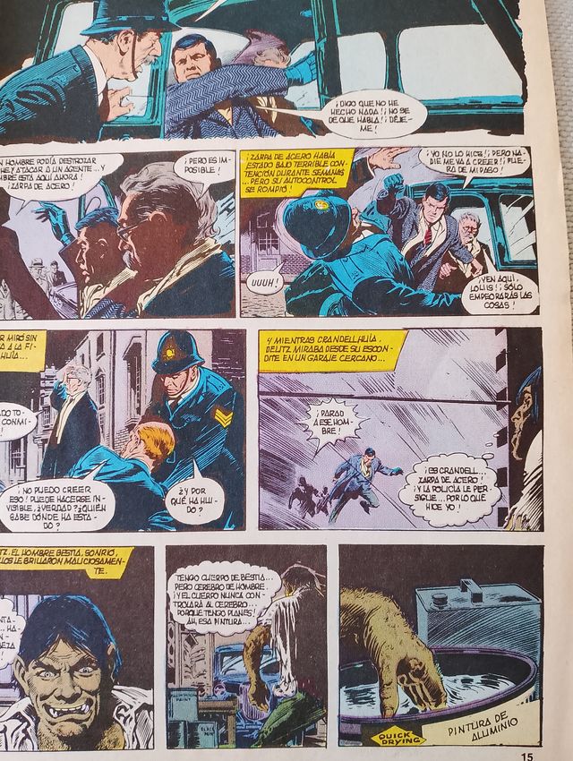 Cómic Clásico ZARPA DE ACERO Nº 2 Mundicomics