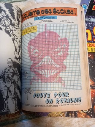 Lote comic TITANS (en frances) años 80