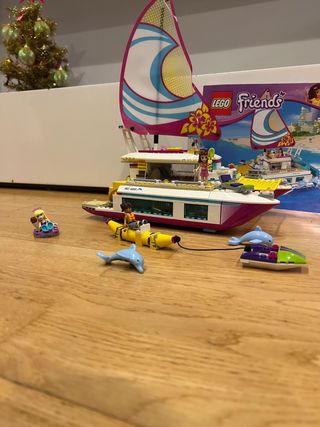 Lego friends. Catamarán tropical. 41317