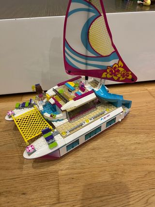 Lego friends. Catamarán tropical. 41317