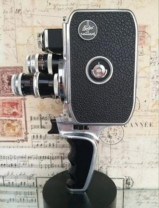 Antigua Cámara de Cine Bolex Paillard D8L 1960