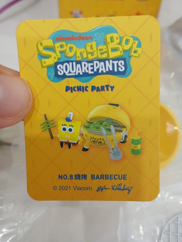 Pop mart Bob Esponja