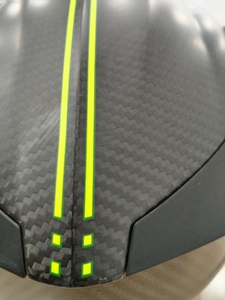 CASCO ACERBIS TARMAK CARBONO GRAPHIC NEGRO/FLUOR