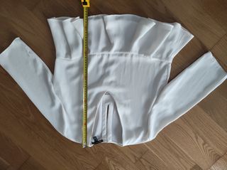 Blusa blanca Mango