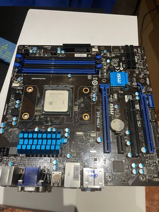 Lote CPU RAM PLACA BASE GRÁFICA