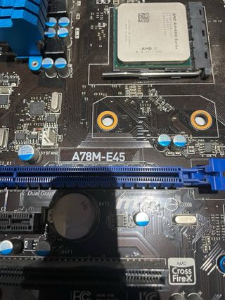 Lote CPU RAM PLACA BASE GRÁFICA