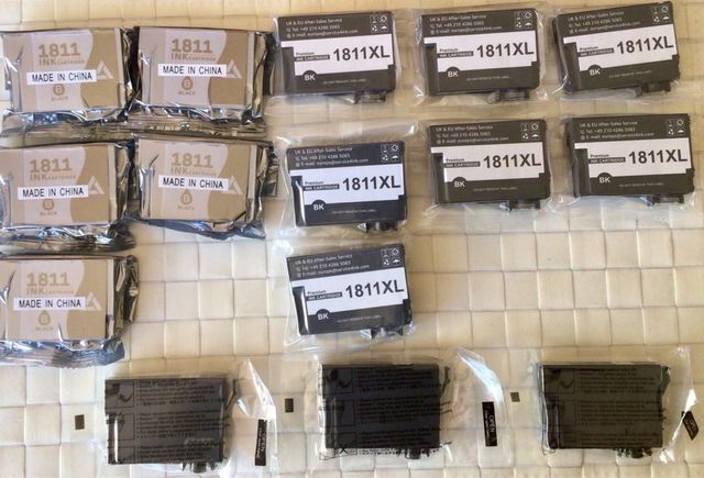 Cartuchos tinta negra T1811