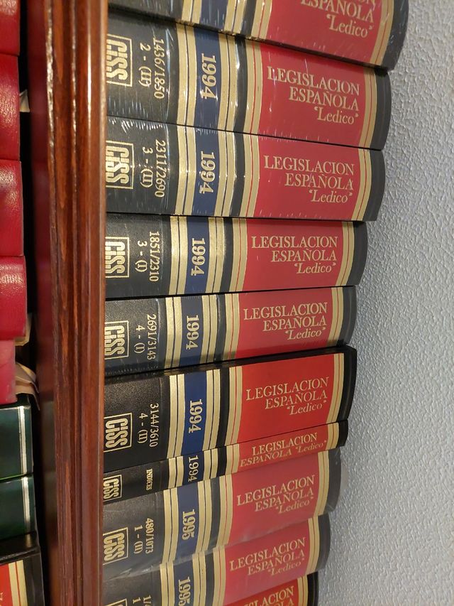 Tomos legislacion jurispruddncia LEDICO