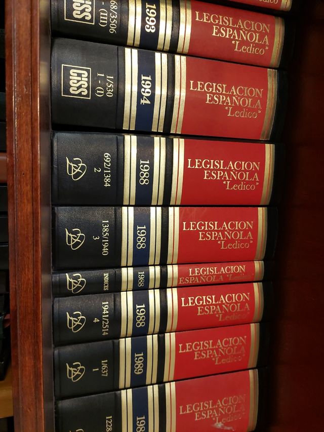 Tomos legislacion jurispruddncia LEDICO