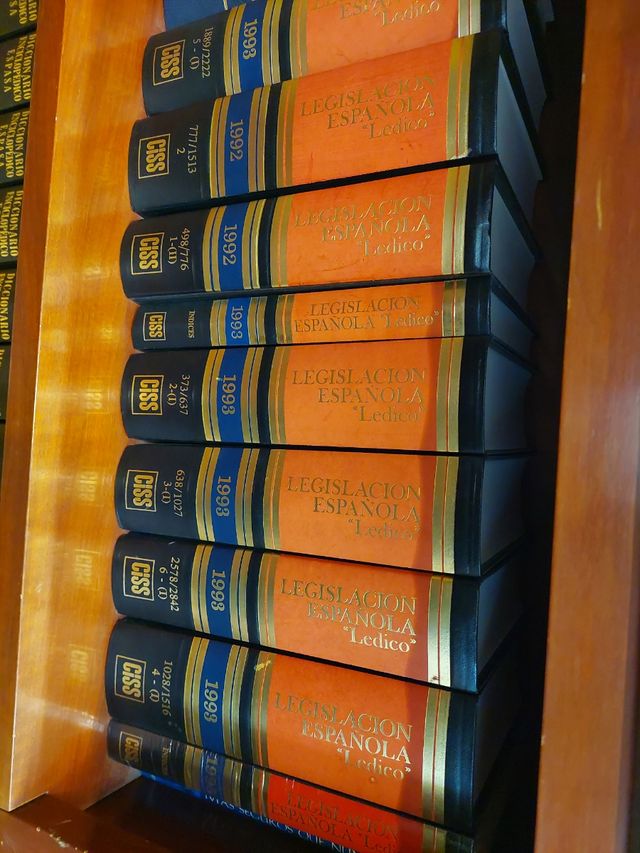 Tomos legislacion jurispruddncia LEDICO