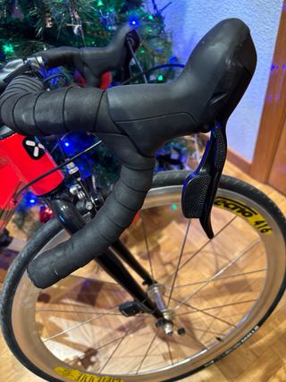 Bicicleta carretera Junior niños Btwin mejorada..