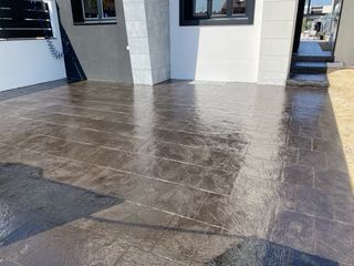 Soleras de hormigon impreso/pulido/restauracion