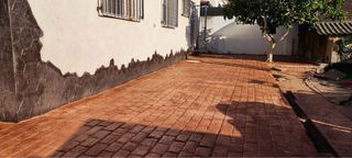 Soleras de hormigon impreso/pulido/restauracion