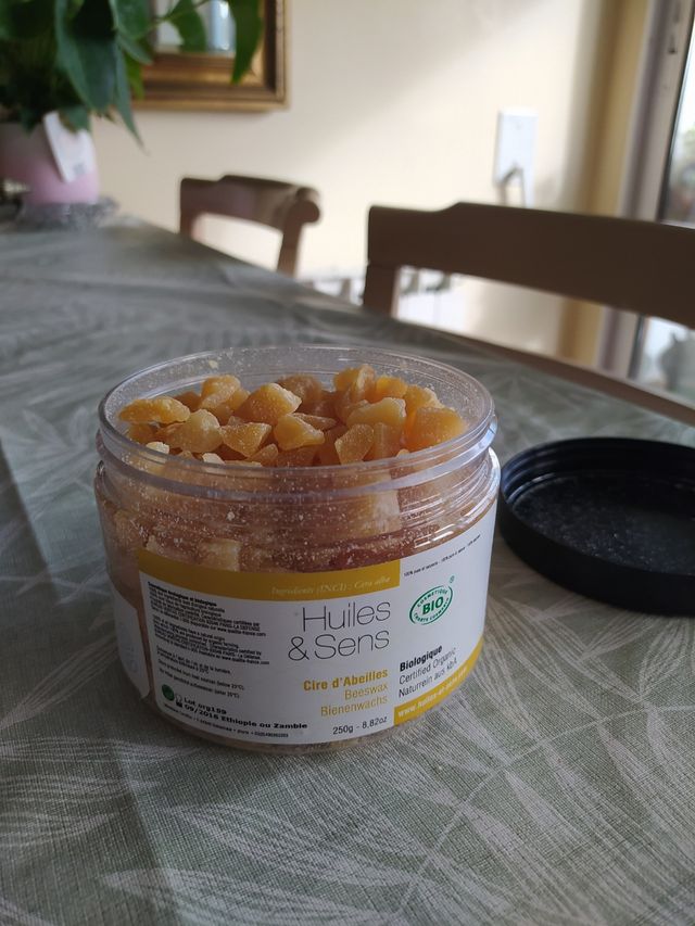 Cera de abejas biológico