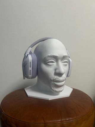 Supporto cuffie gaming Tupac Shakur rapper
