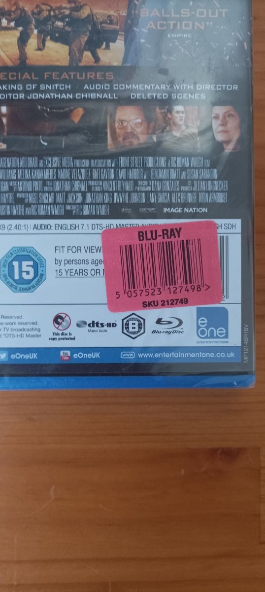 Blu-ray Snitch
