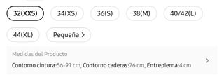 Microfalda con shorts polipiel XXS