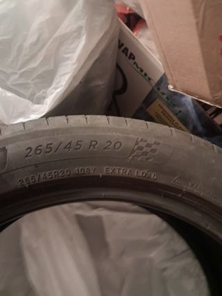 Michelín pilot sport 4 265/45r20