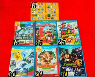 Lote Juegos Wii U