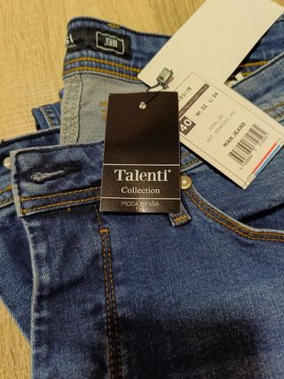 Pantalón vaquero hombre marca Talenti
