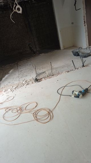 Buscó trabajo en la construcción y pintar y jardín