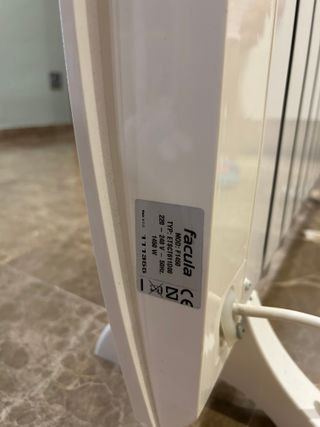 Facula placa modelo F1450