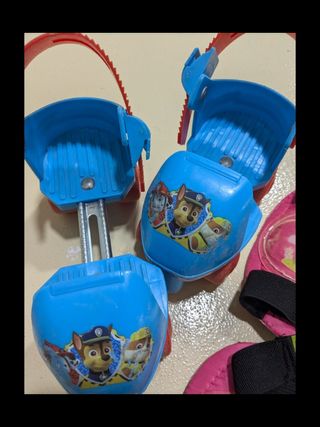 Patines y protección 